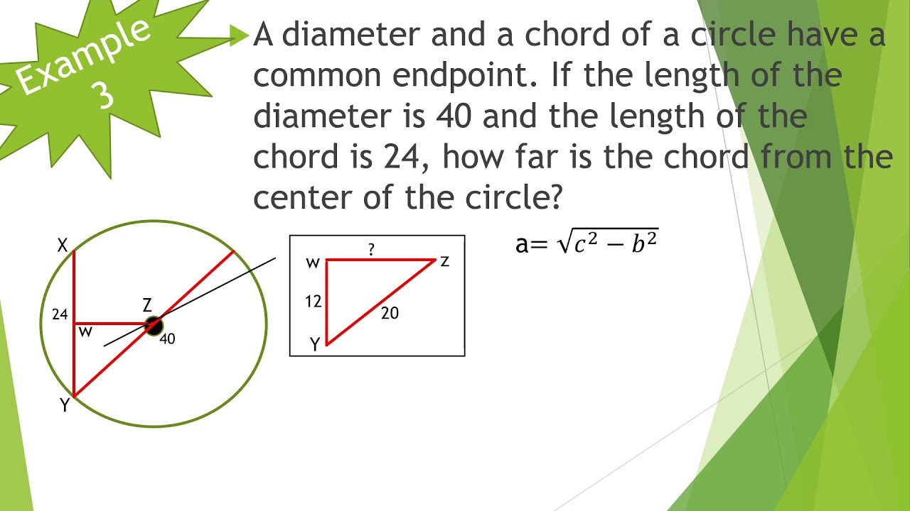 Теорема пифагора окружность. Circle Theorems. Chords circle. Circle Thoerems Rules. How to find Chord of circle.