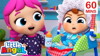 Jill Plays Mommy with Baby John! | Jill's Playtime | Little Angel Stories for Girls