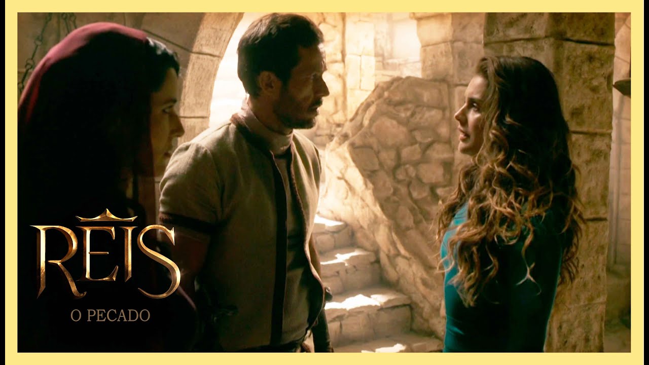 Hagite acusa Bateseba de insinuar-se para Davi | NOVELA REIS