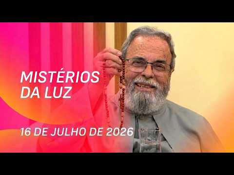 Terço de Aparecida com Pe. Antonio Maria - QUINTA-FEIRA 16 de julho 2026 [ MISTÉRIOS DA LUZ ]