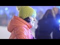 New Year&#39;s skating rink in Yerevan, Armenia, December 2017