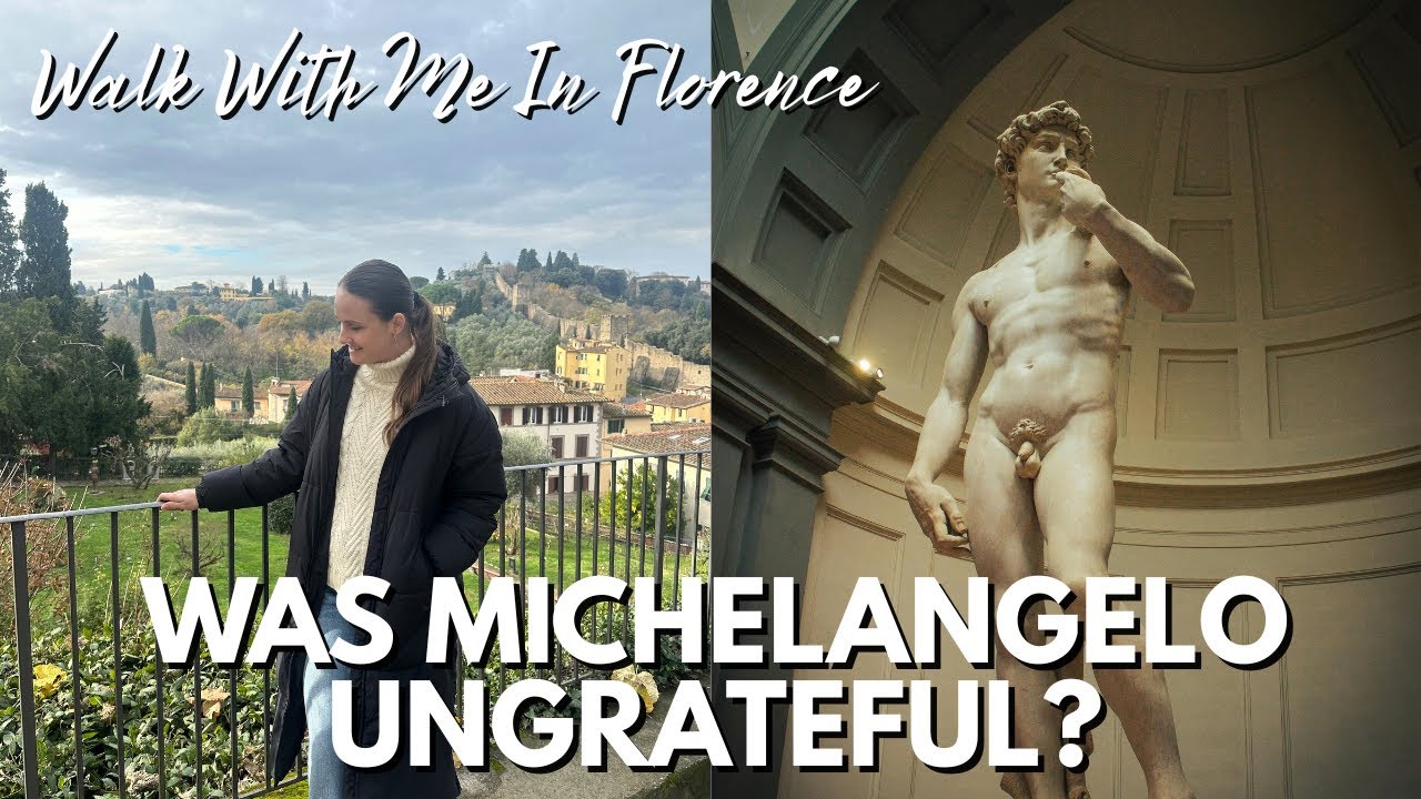 Микеланджело против Медичи: предательство, власть, выживание // Прогулка по Флоренции 🇮🇹 Видеобло...