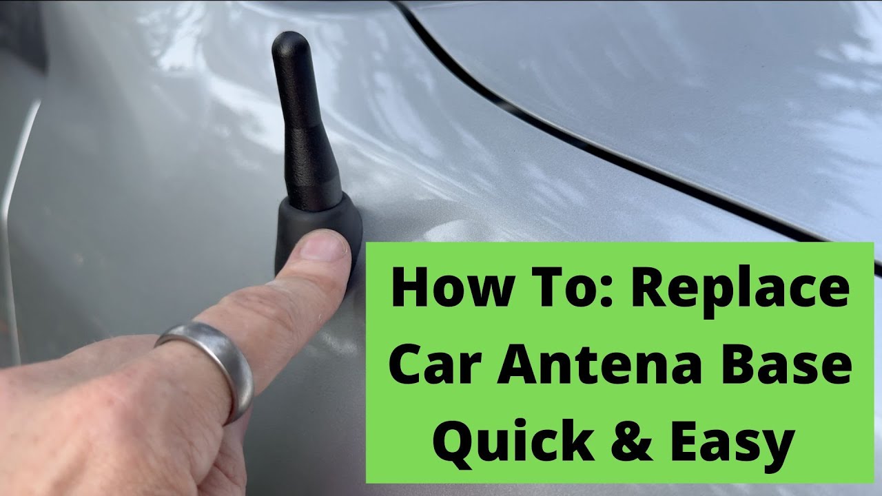 How To: Replace Car Antenna Mount/Base Quick & Easy (Toyota 4Runner as Example)