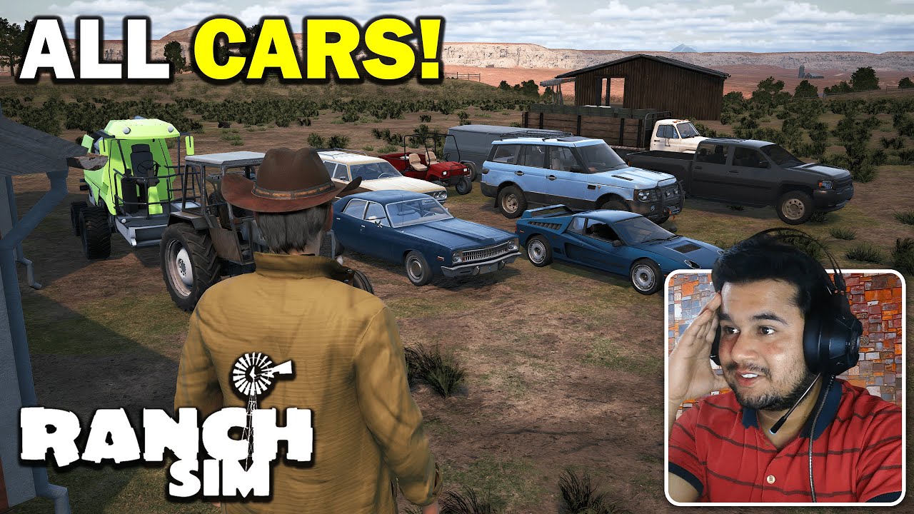 My New Super Car Collection in Ranch Simulator! | Southwest Ranch Simulator - Part 17