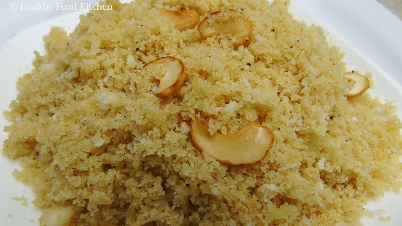 Sweet & Soft Rava Puttu Recipe - Rava Puttu Recipe in ...