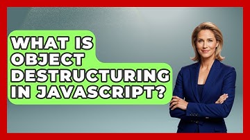 What Is Object Destructuring In JavaScript? - JavaScript Toolkit