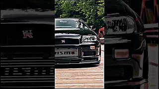 Black GTR Status 🖤 Nissan Skyline R34 Edit 😈🔥 Godzilla JDM Car #jdm #gtr #skyline