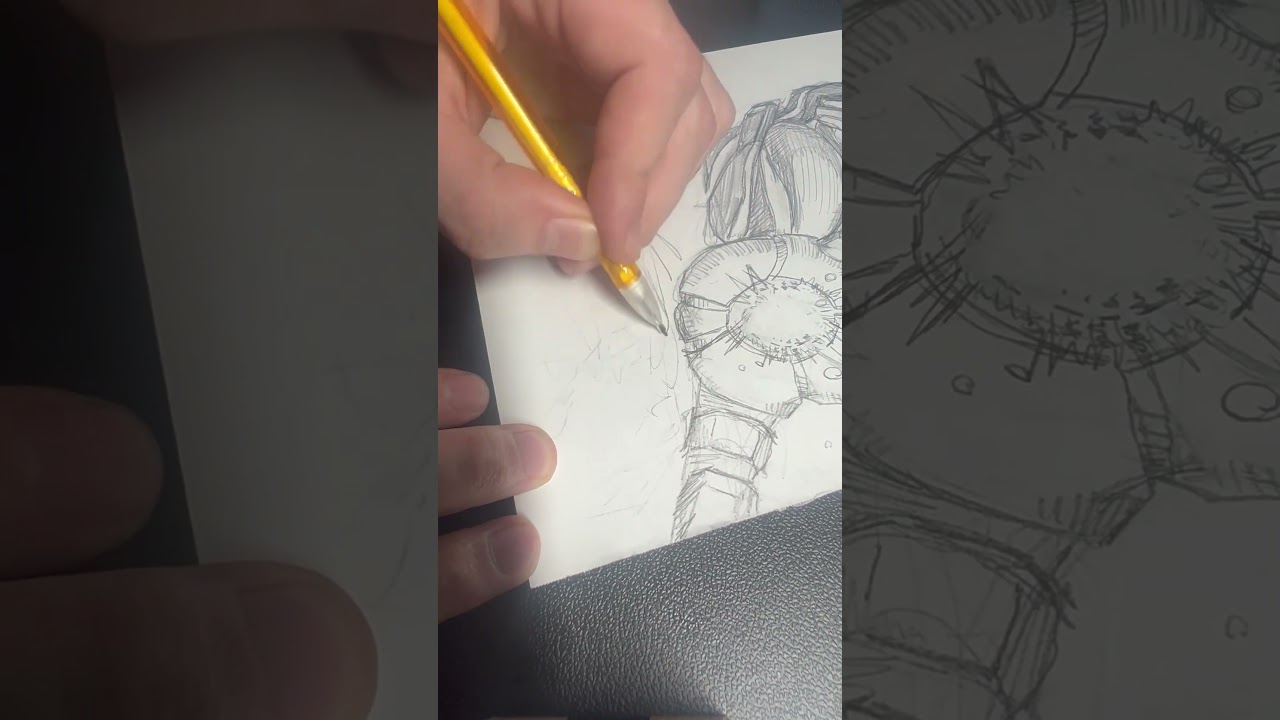 Lets Draw; GENOS from ONE-PUNCH MAN #drawing #comicart #manga #onepunchman #art