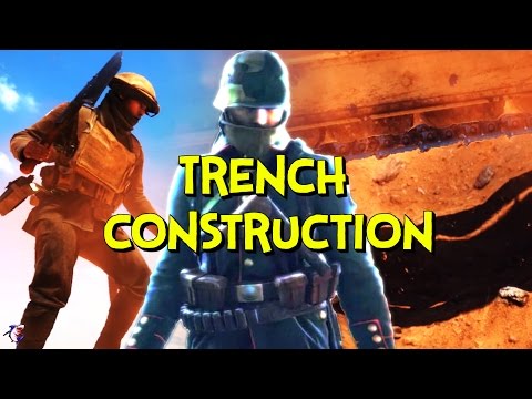 COME COSTRUIRE una trincea! | BATTLEFIELD 1 BETA