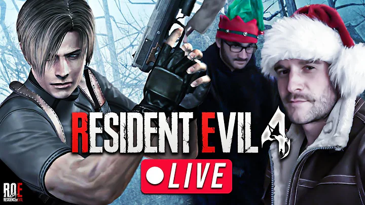 RESIDENT EVIL 4 LIVE || w/ Leon Kennedy's Actor, Nick Apostolides | Toys For Tots