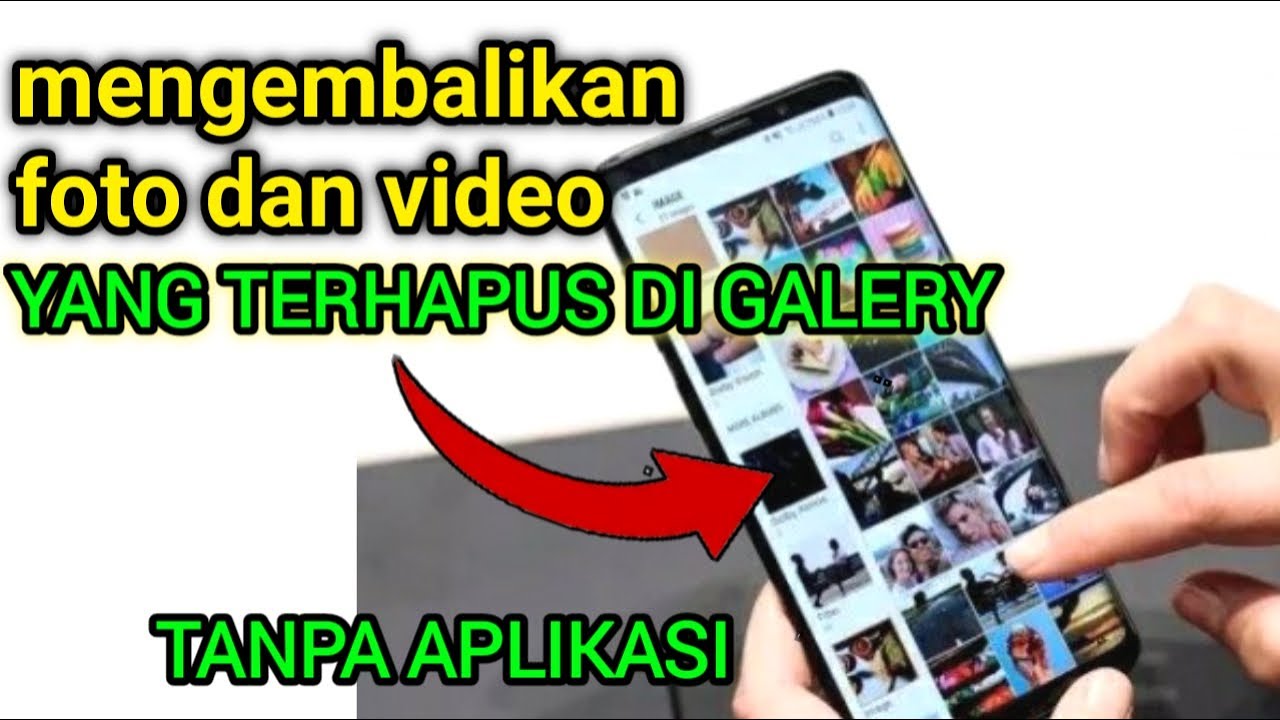 cara mengembalikan foto yang terhapus di galeri TANPA APLIKASI YouTube