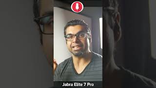 Jabra Elite 7 Pro vs AirPod Pro Microphone Comparison #shorts