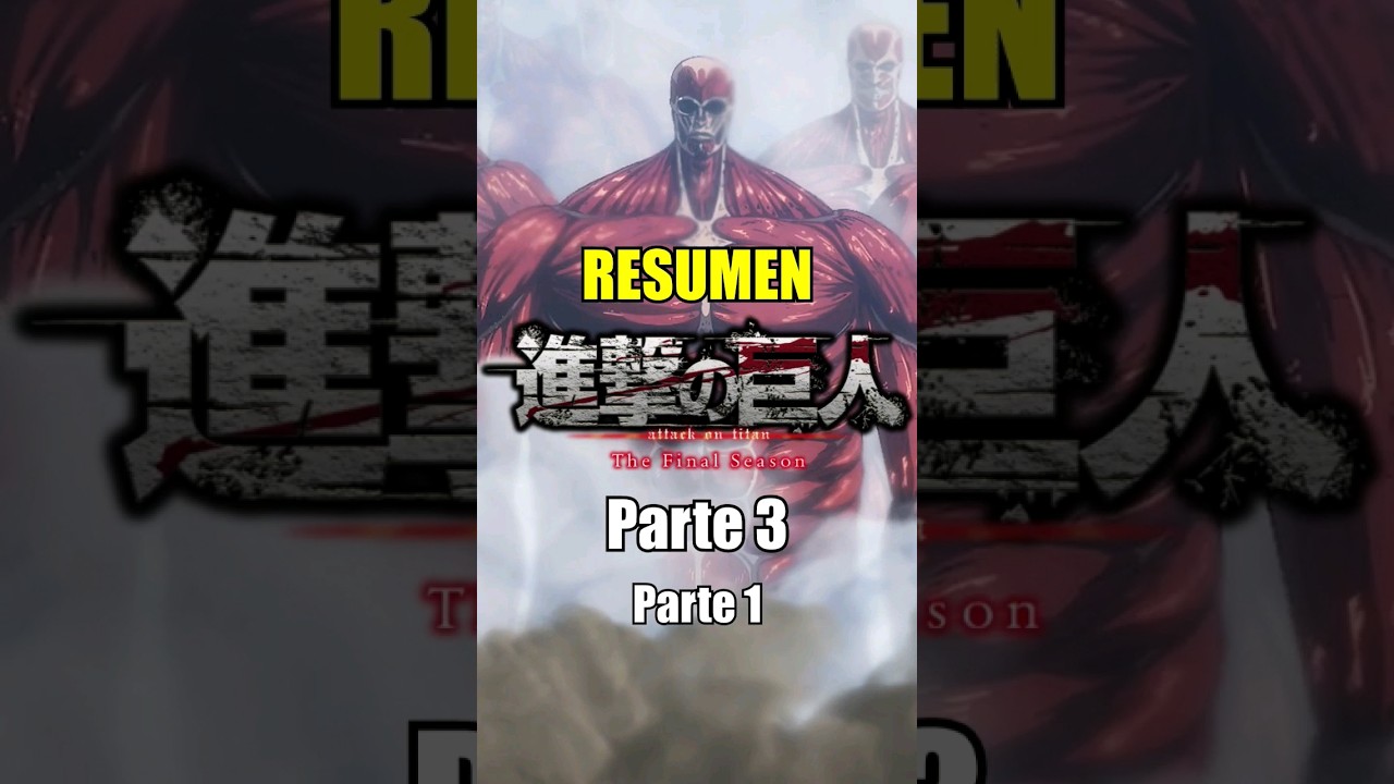 Shingeki no Kyojin: The Final Season”, Parte 3: RESUMEN del primer capítulo  de Attack on Titan, Anime, Crunchyroll, NHK Japón, Eren Jaeger, SALTAR-INTRO