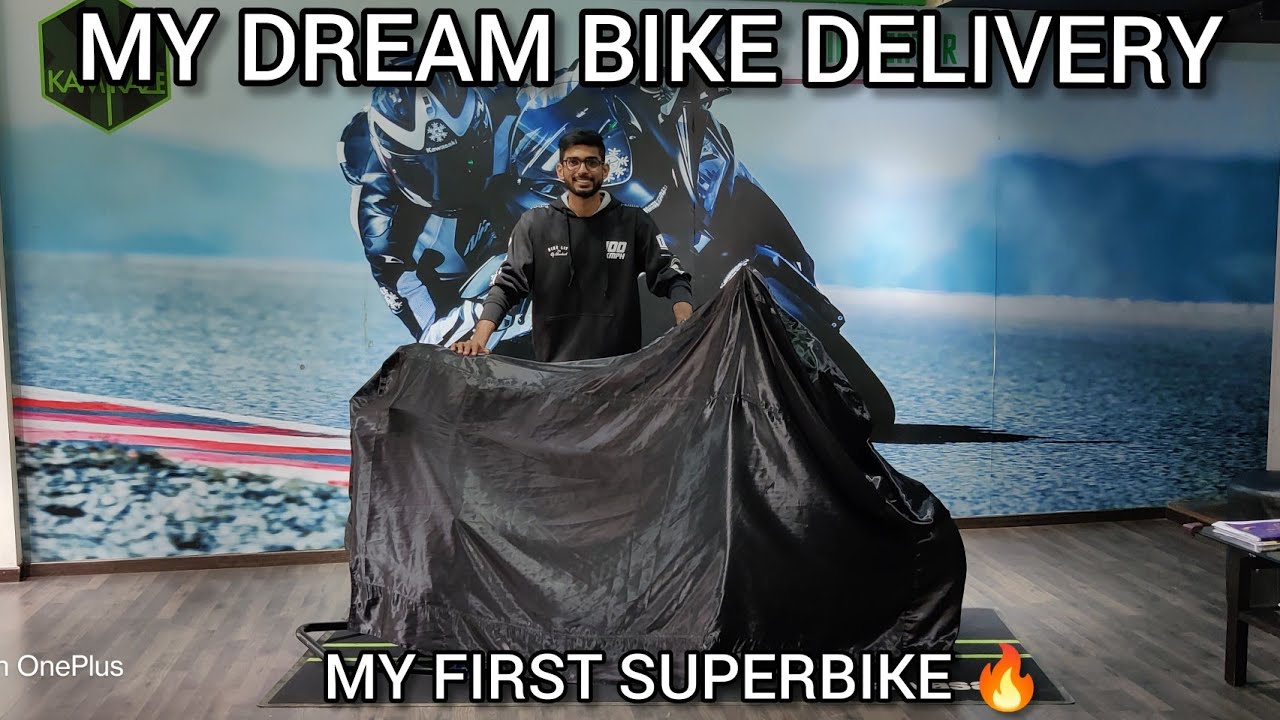 DELIVERY OF MY FIRST SUPERBIKE - FULFILLED MY LIFE LONG DREAM  :')