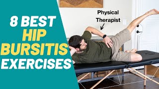 The 8 BEST Hip Bursitis Exercises & Stretches  PT Time with Tim