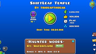 ShiftLeaf Temple by Trideapthbear [easy demon plat] Best time:03:56:416