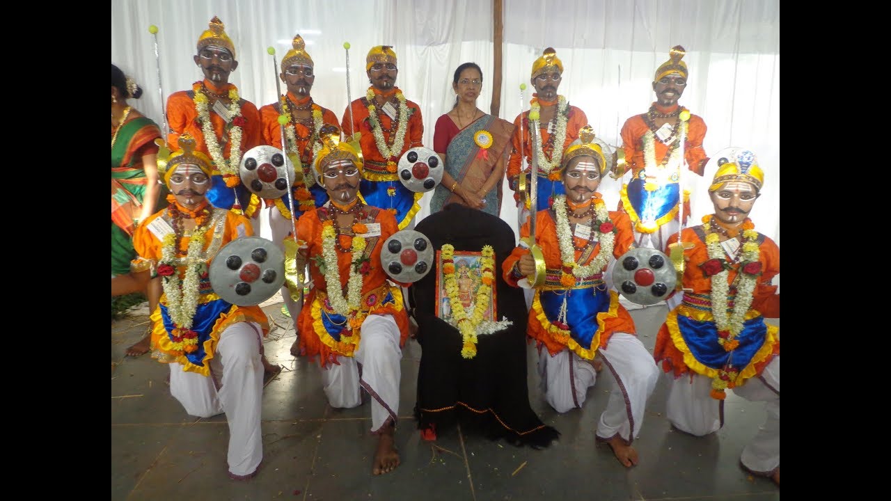 Veeragase folk  Dance