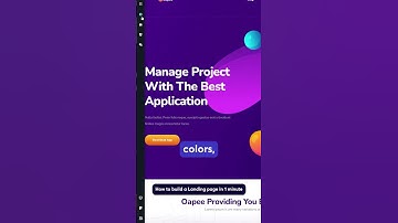 How to build a Landing Page in 1 minute? #brizy #landingpage