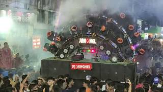 DJ JANGHEL RAIPUR  BEST DJ || Bilaspur Durga Visharjan Jhanki 2019