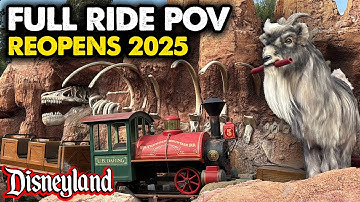 Big Thunder Mountain Railroad Reopens at Disneyland Park - Fall 2025