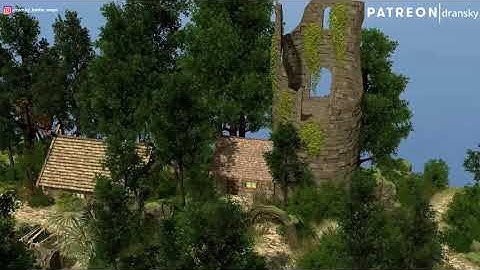 Lost Mine of Phandelver: Ruins of Thundertree - animated battlemap