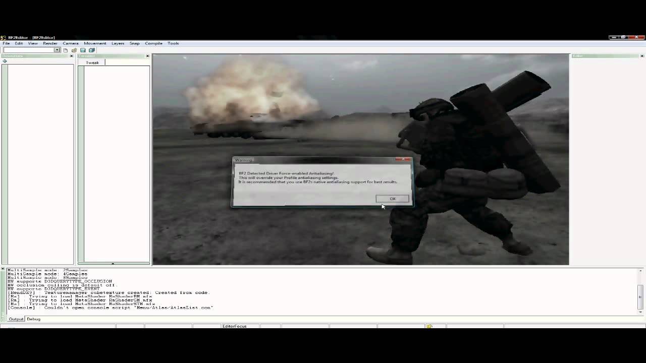 German Bf2 Editor Tutorial || Vorbereitung auf das Modding mit BF2