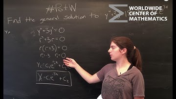 PotW: 2nd Order Nonhomogeneous Linear Differential Equation [Differential Equations]