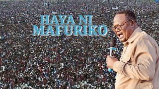 Lissu avunja rekod tena,Maelfu ya watu wampokea leo kwa staili ya ajabu,Anena Mazito!