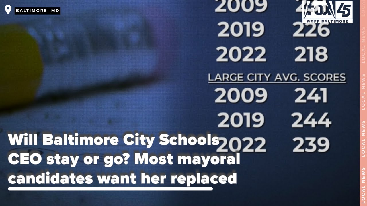 Will Baltimore City Schools CEO stay or go? Most mayoral candidates