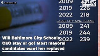 Will Baltimore City Schools CEO stay or go? Most mayoral candidates want her replaced