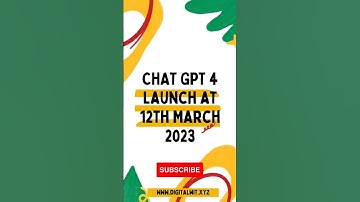 Chat GPT 4 #digitalwit #chatgpt #gpt4 #chatgpt4