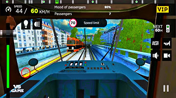 Tatra T3 on Nordhills Line | Subway Simulator Android Gameplay