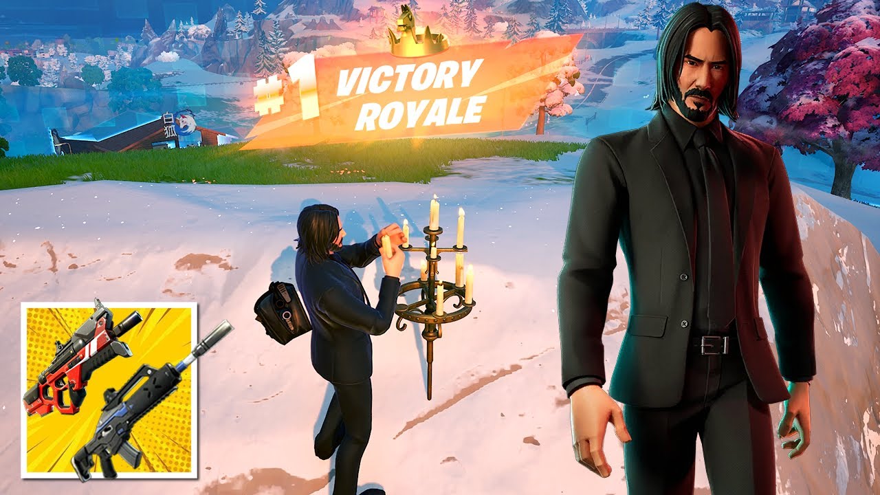 john-wick-skin-gameplay-wins-zero-build-fortnite-chapter-6-season-1