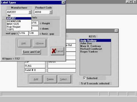 1995 software intro clip - LABEL PUBLISHER