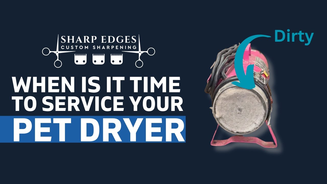 When is it time to service your pet dryer? | Sharp Edges