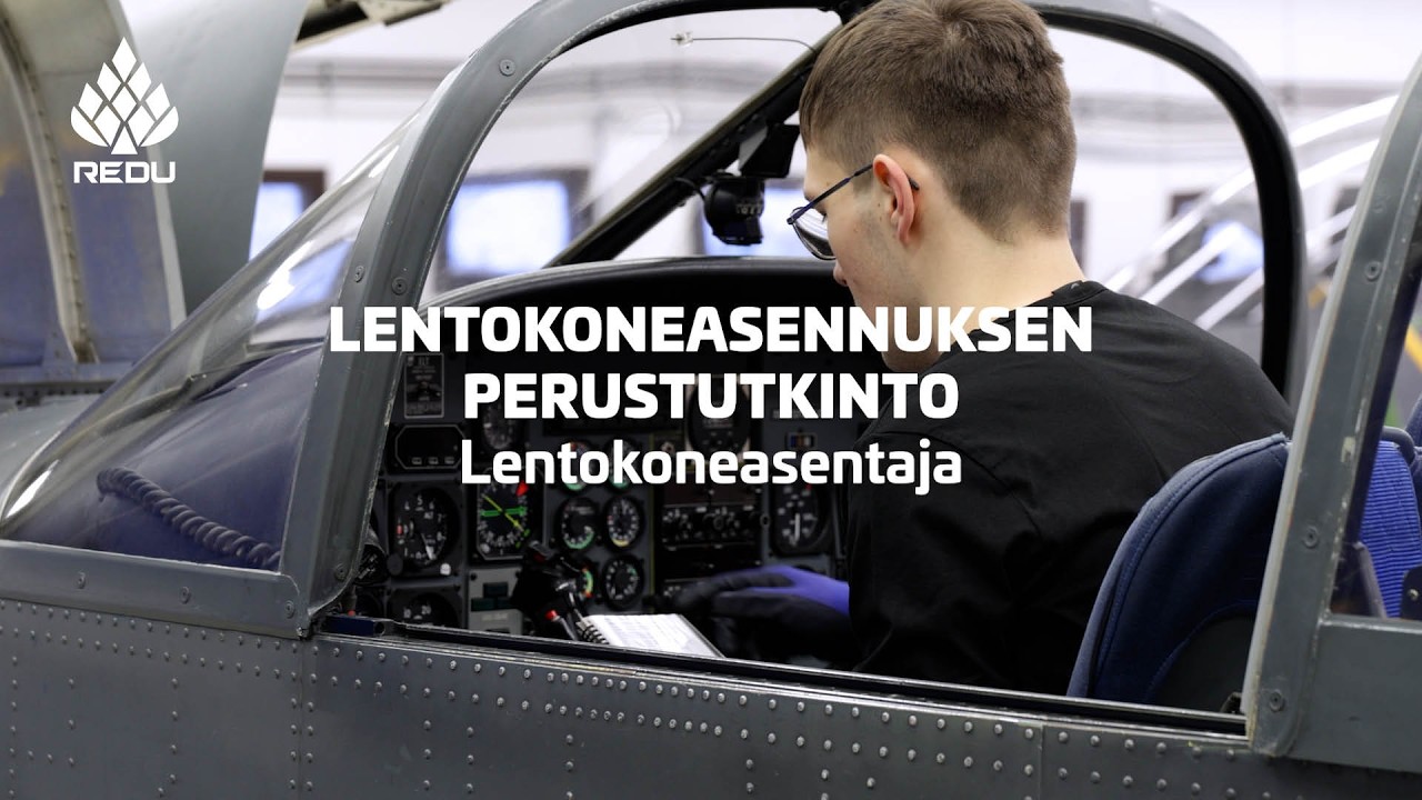 Lentokoneasentajaksi I REDU