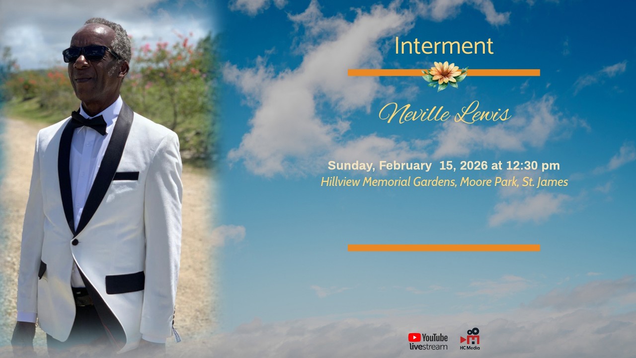 Interment Service for Neville Lewis