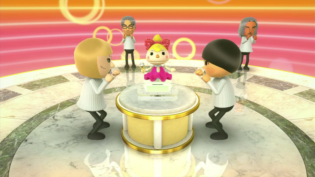 Wii Party U Tabletop Tourament Silke vs Kentaro vs Xiaojian vs Anna