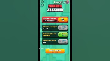 Hunter Assassin Level 70 Gameplay Walkthrough iOS, Android | Mobile Player #70
