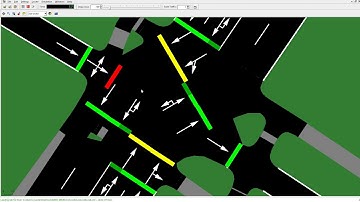 Concordia University neighboorhood, SUMO Simulation (part 2)