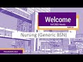 Nursing (Generic BSN)