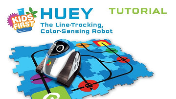 Huey: The Line-Tracking, Color-Sensing Robot - Step-by-Step Tutorial