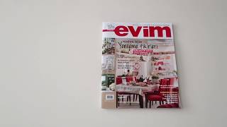 Evi̇m Dergi̇si̇ Ocak Sayisi Çikti