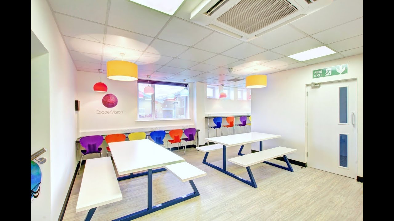 rap interiors twitter CooperVision | Breakout Area Design | Rap Interiors