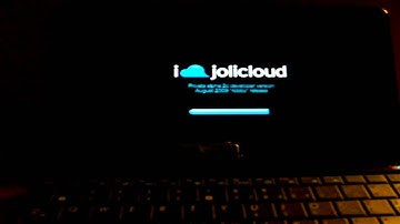 Jolicloud Booting up