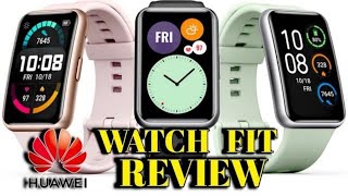 HUAWEI WATCH FIT FIRST IMPRESSION || BEST AMOLED BUDGET SMART WATCH