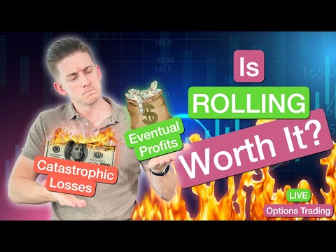 The POWER And DANGER Of Rolling Options | LIVE OPTIONS TRADING