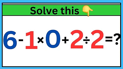 Maybe only 1 in 10 people  solve This Math Problem | Everyone solves this problem wrong PEMDAS 