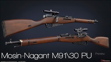 Mosin Nagant M91-30 with PU scope