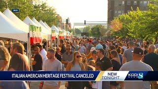 Italian American Heritage Festival canceled for third straight year